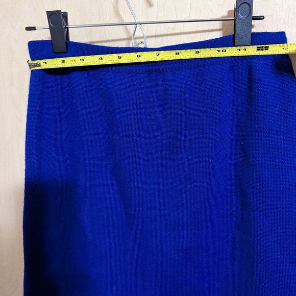 100% Merino Wool Pencil Skirt - Size M - Picture 8 of 10